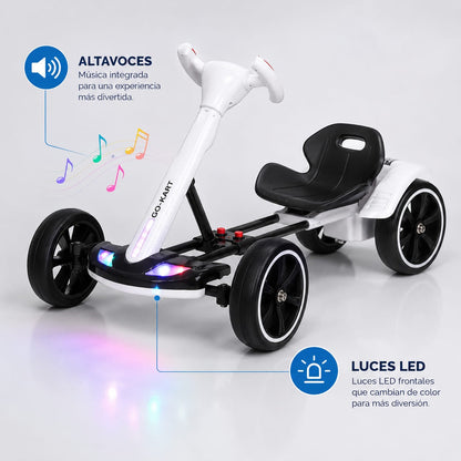 El kart eléctrico que convierte cualquier paseo en un recuerdo inolvidable.